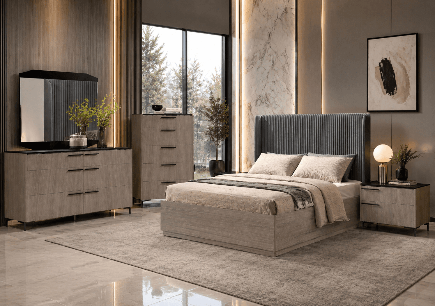 OLYMPIA BED SET at Trendz Furniture, Edmonton