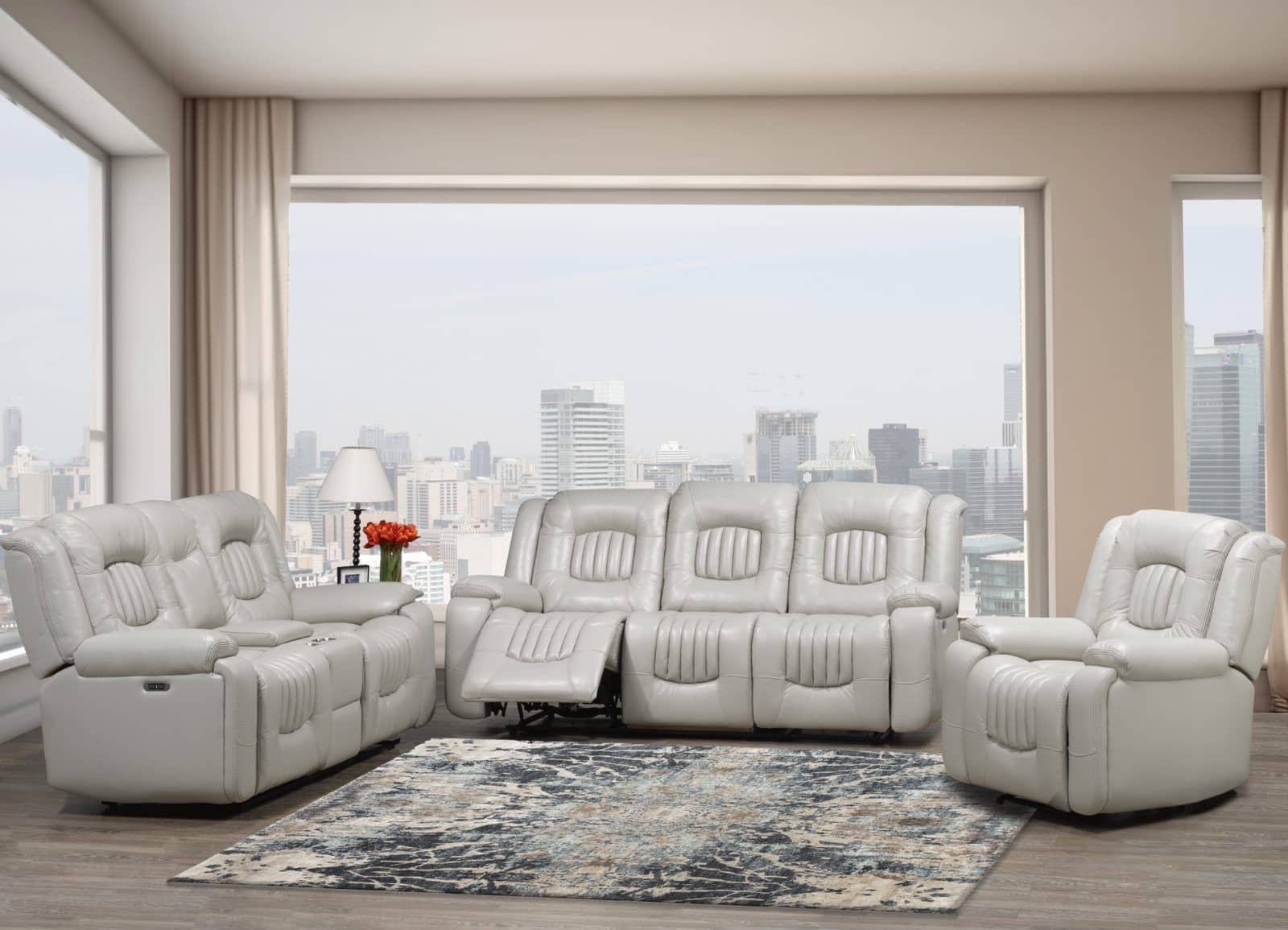 Cooper Ice — Recliner Sofa | Trendz Furniture