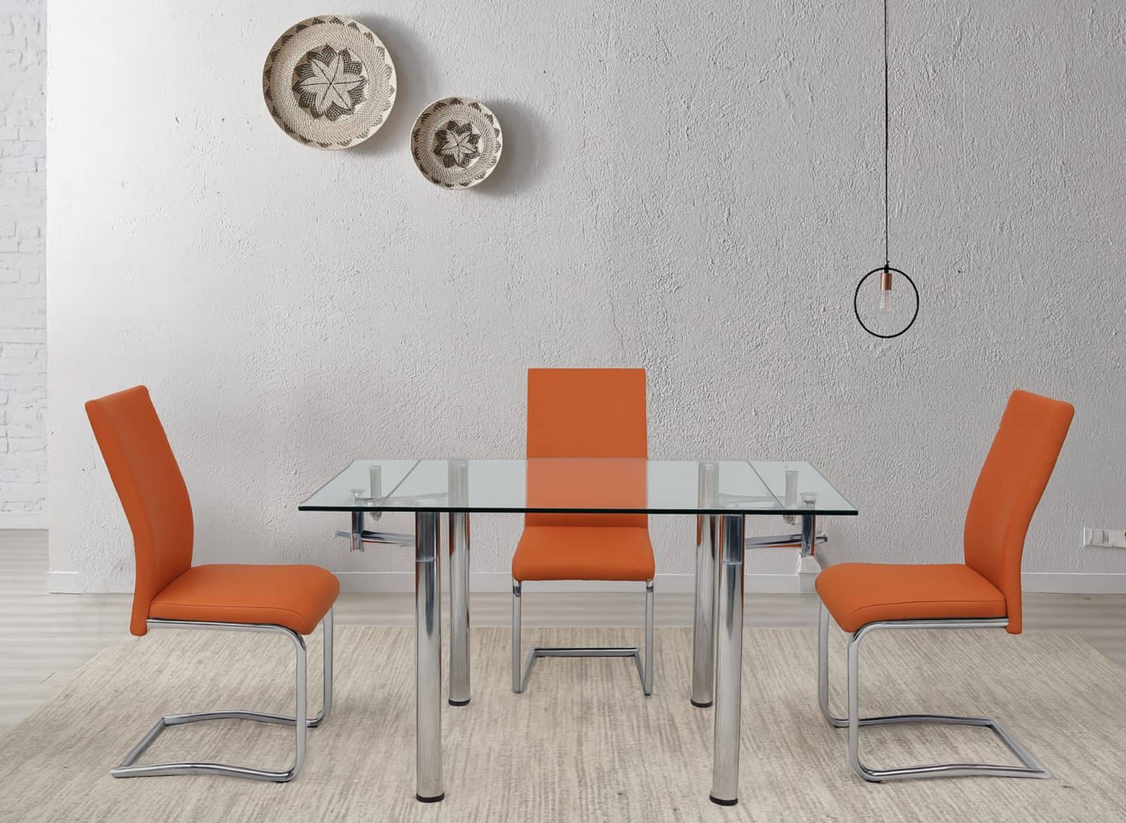 Tornado & Accord Compact Dining Set (c) — Dining Table | Trendz Furniture