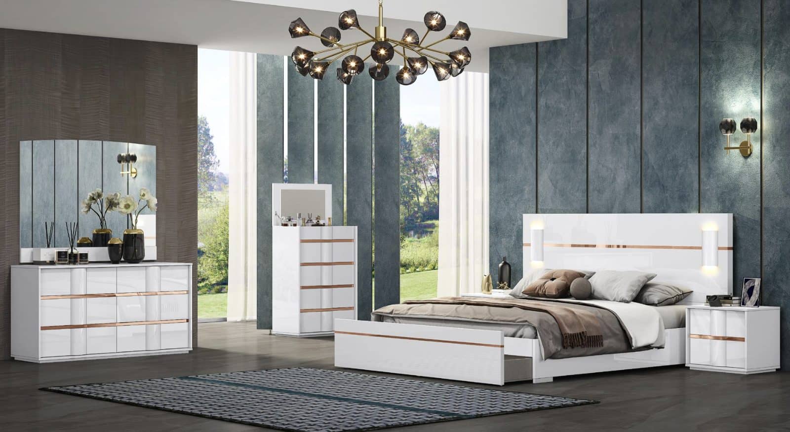 Munich — Bed Set | Trendz Furniture