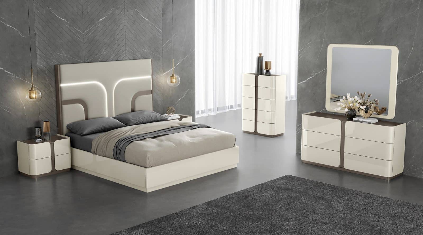 Monaco — Bed Set | Trendz Furniture