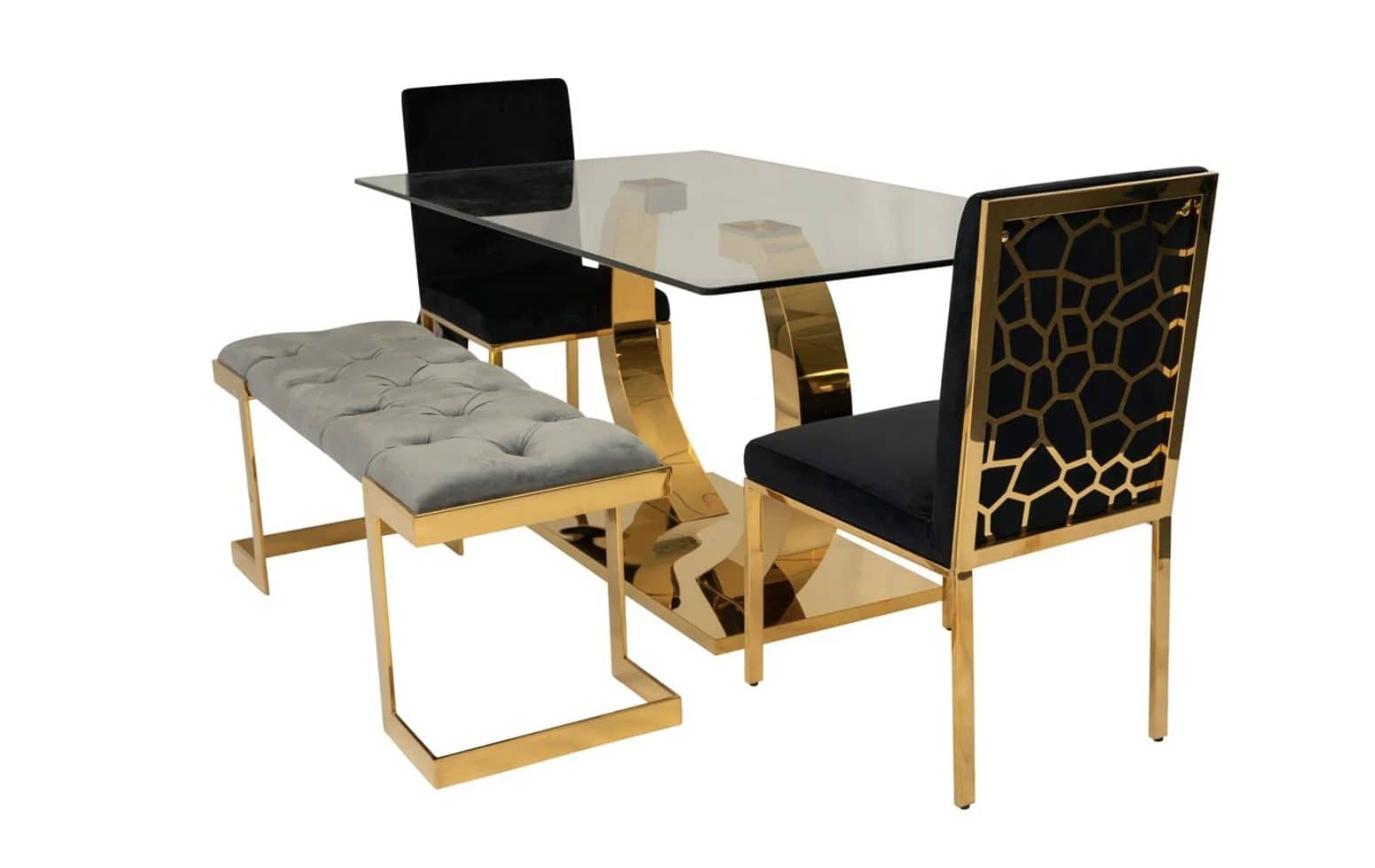 Logan & Chicago Dining Set (c) — Dining Table | Trendz Furniture