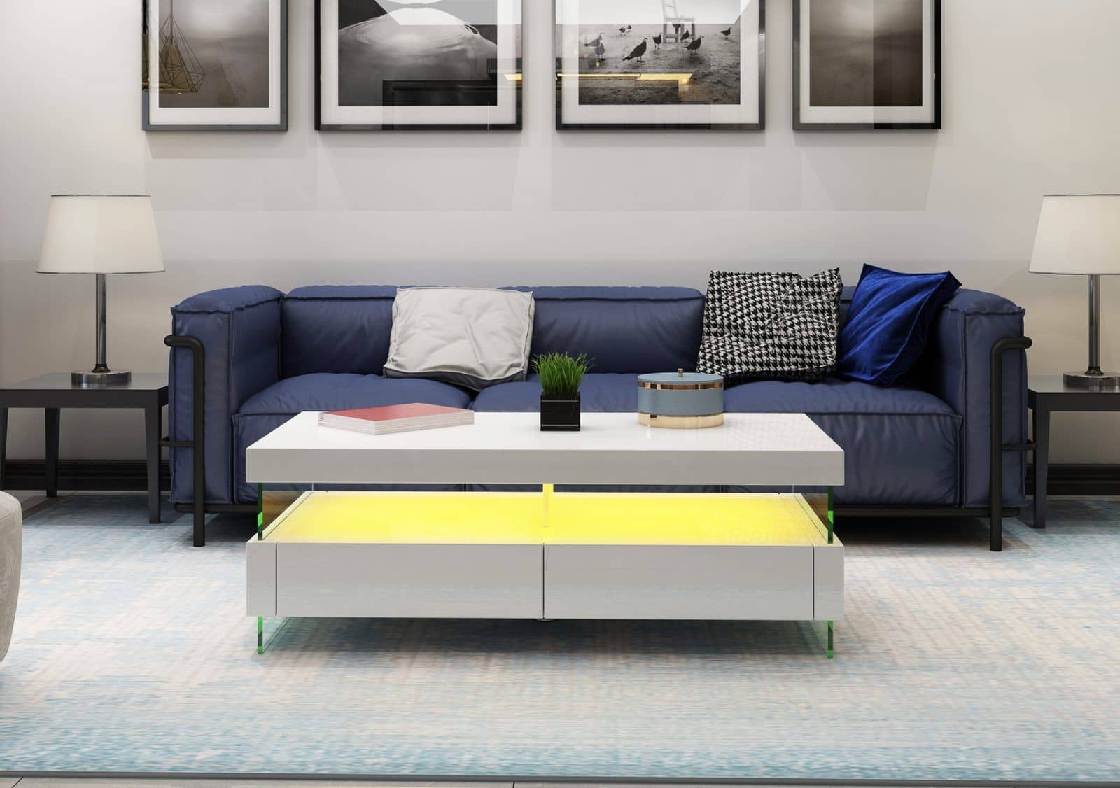 Ria White — Coffee Table | Trendz Furniture