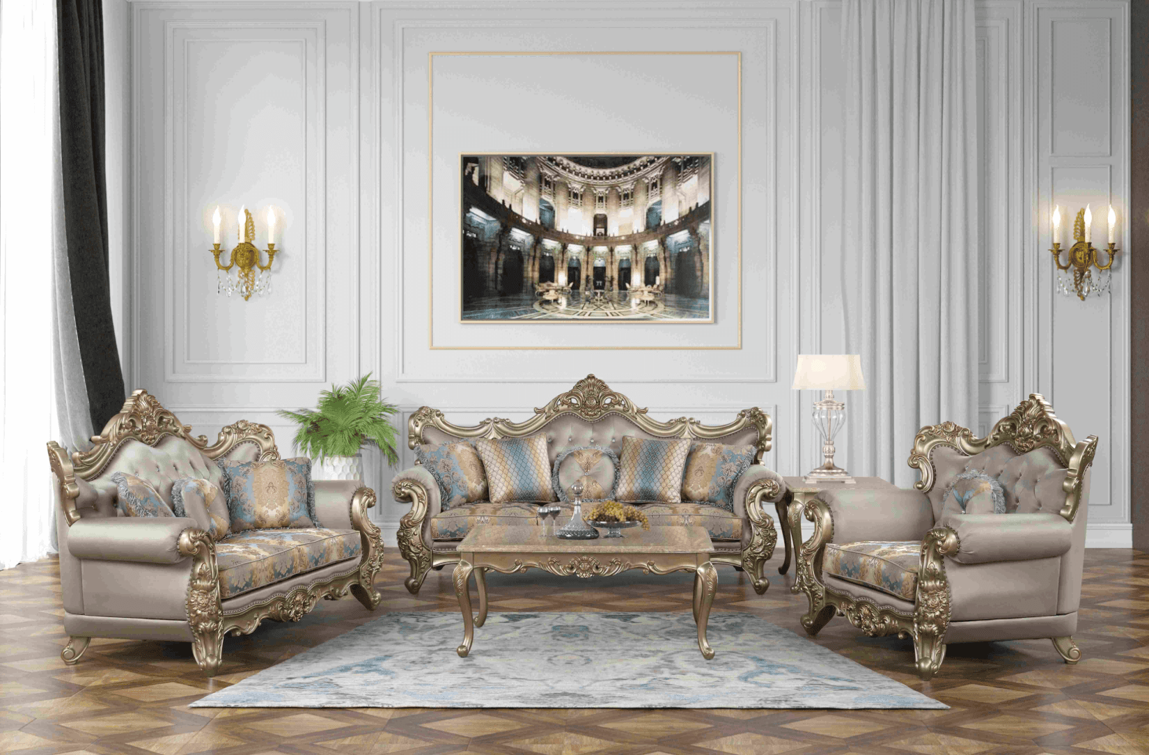 Isabella Velvet Sofa — Sofa | Trendz Furniture