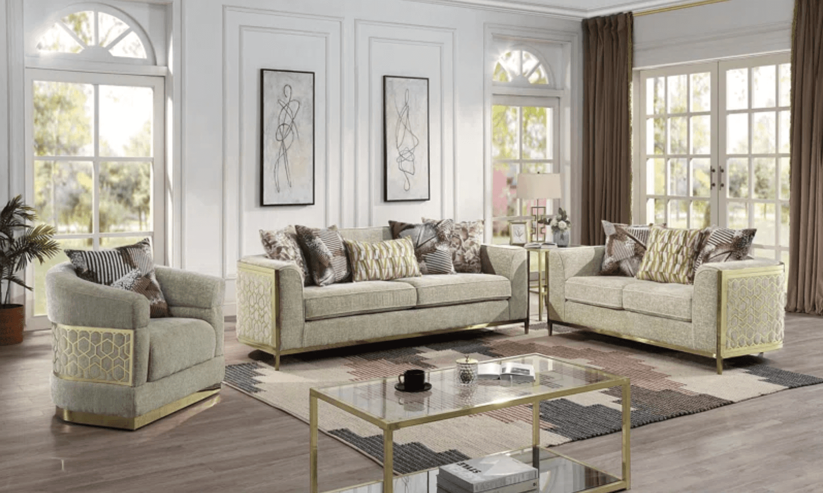 Alana Velvet Sofa — Sofa | Trendz Furniture
