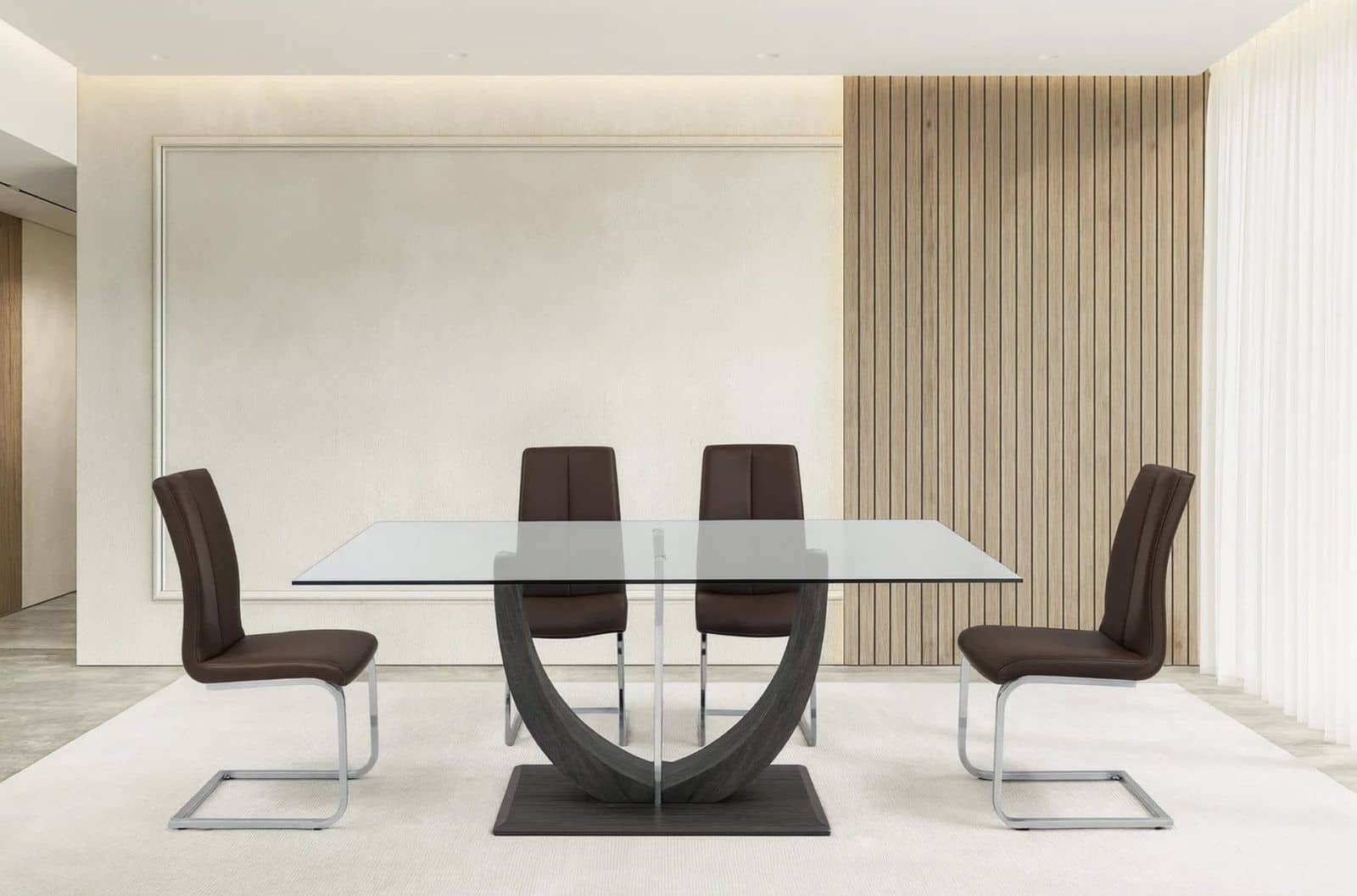 Norway & Victory Silver Dining Set (c) — Dining Table | Trendz Furniture