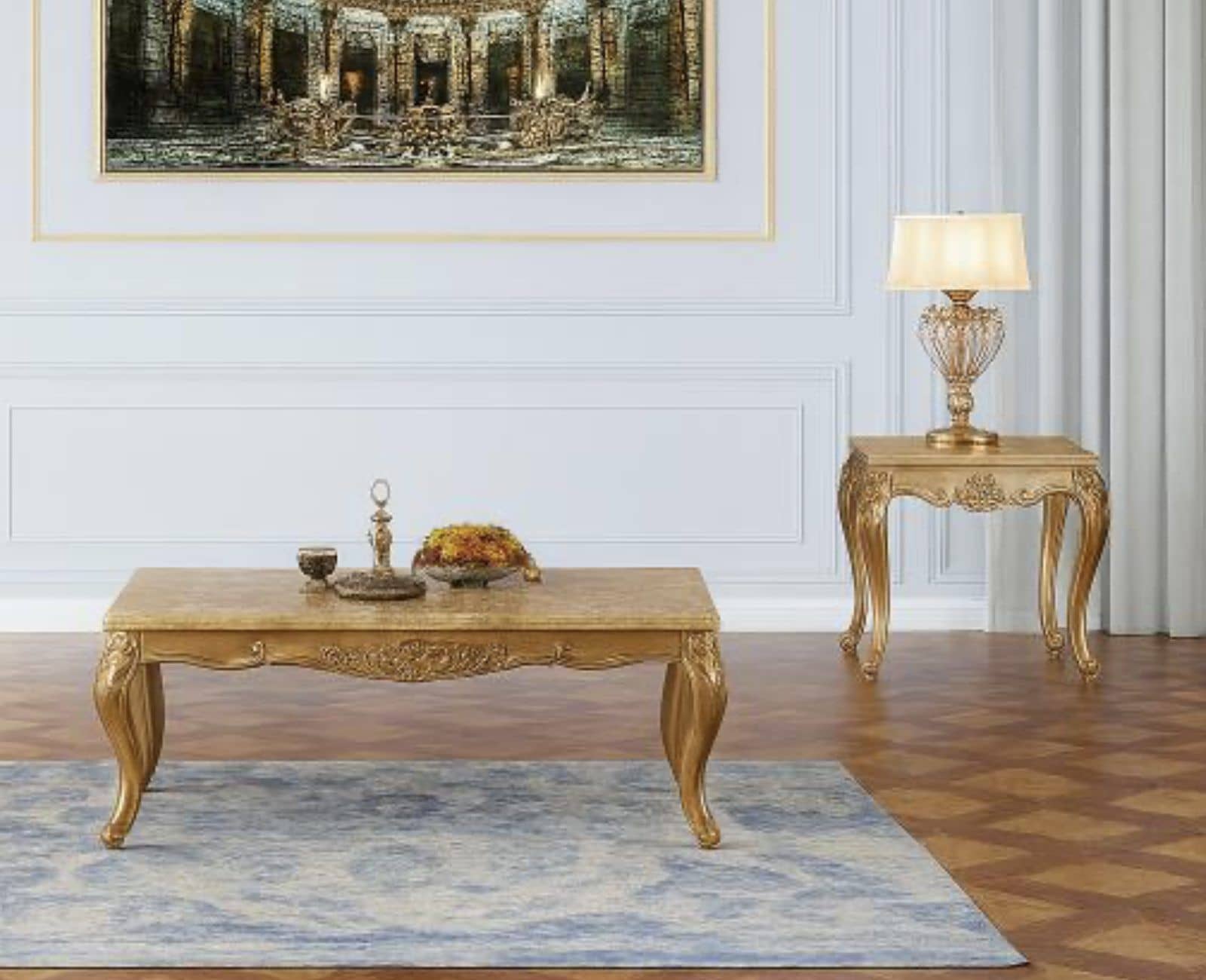 Isabella Gold — Coffee Table | Trendz Furniture
