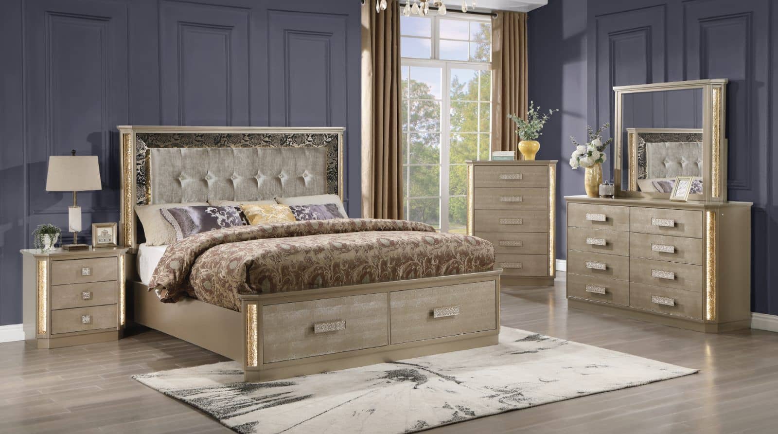 Medusa — Bed Set | Trendz Furniture