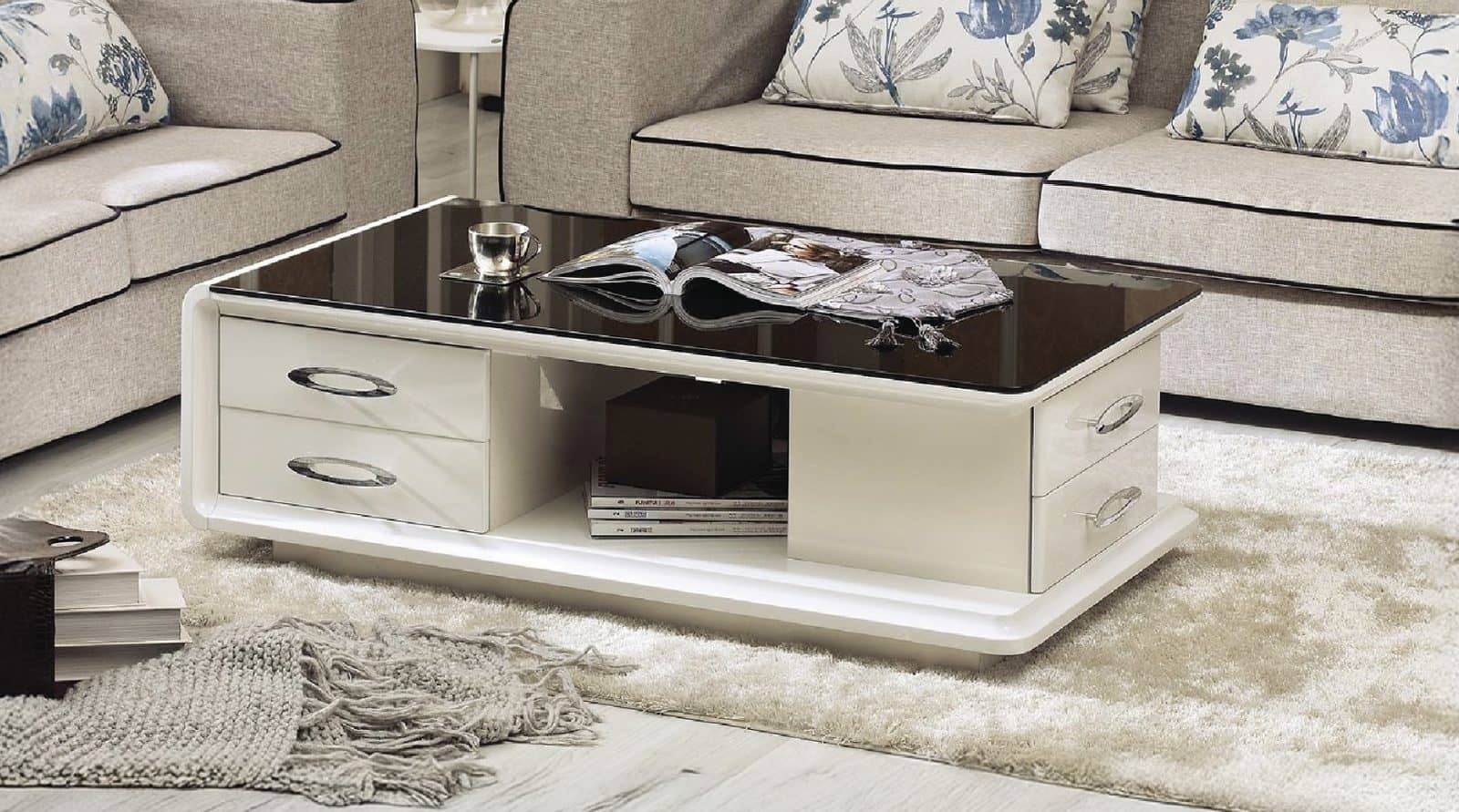 Nora White — Coffee Table | Trendz Furniture