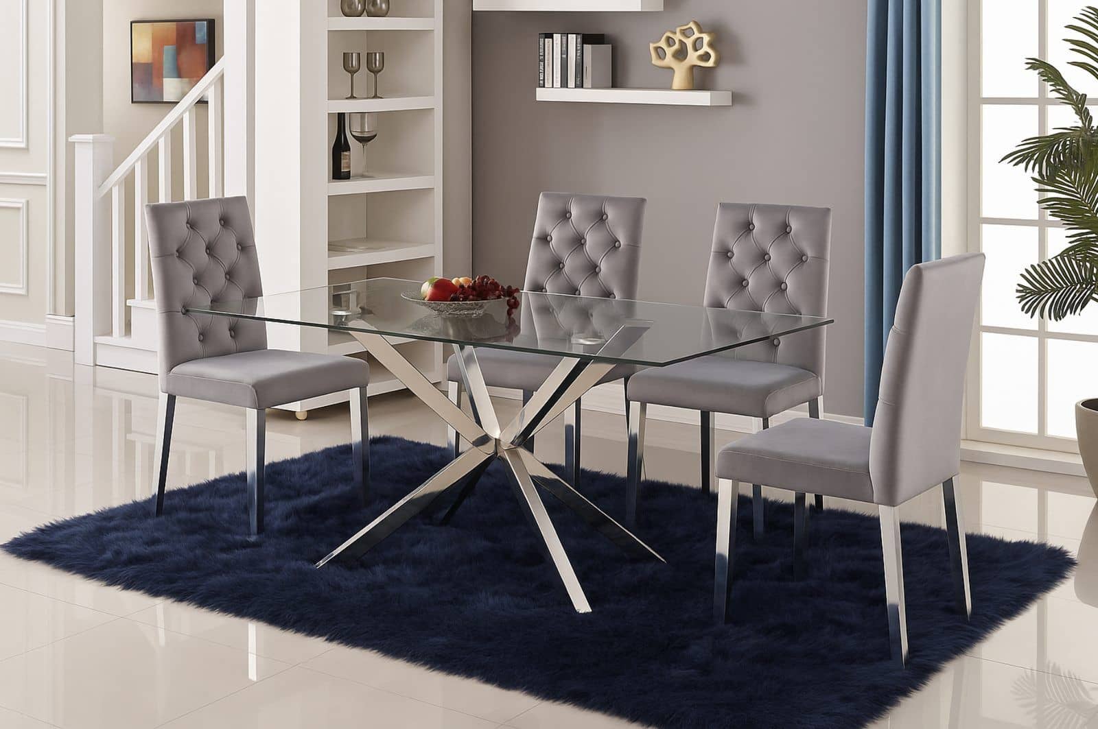 Lorenzo & Roma Signature Dining Set (c) — Dining Table | Trendz Furniture