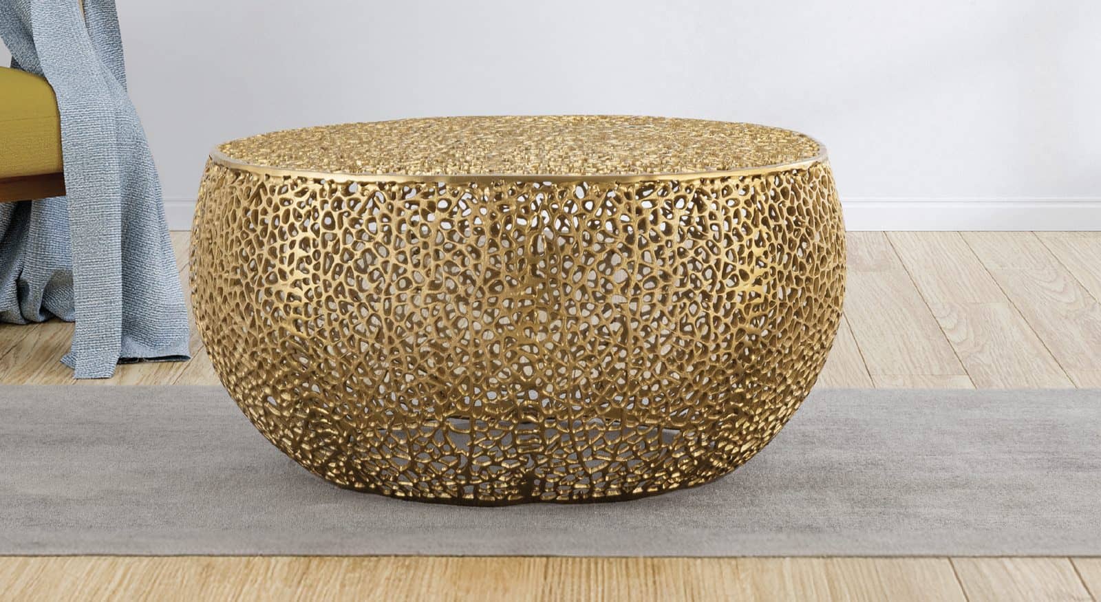 35- Gold — Coffee Table | Trendz Furniture