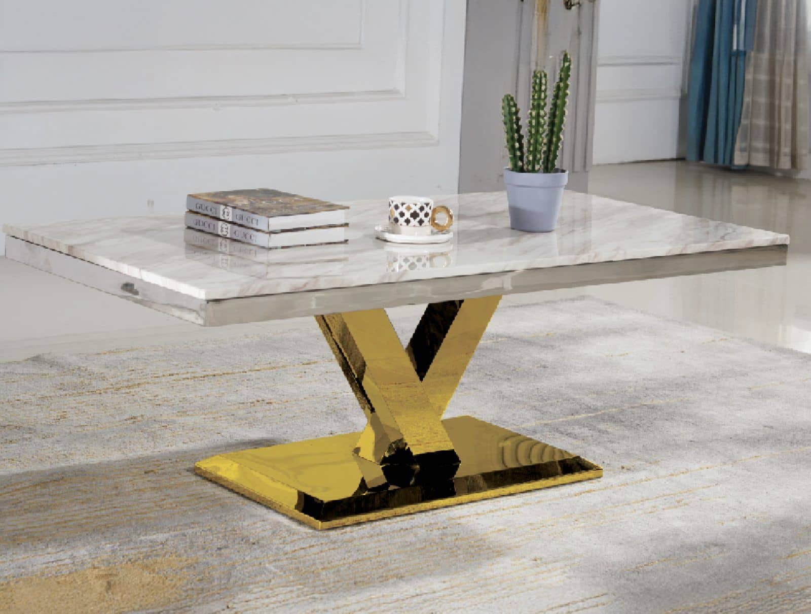 Maya Gold — Coffee Table | Trendz Furniture