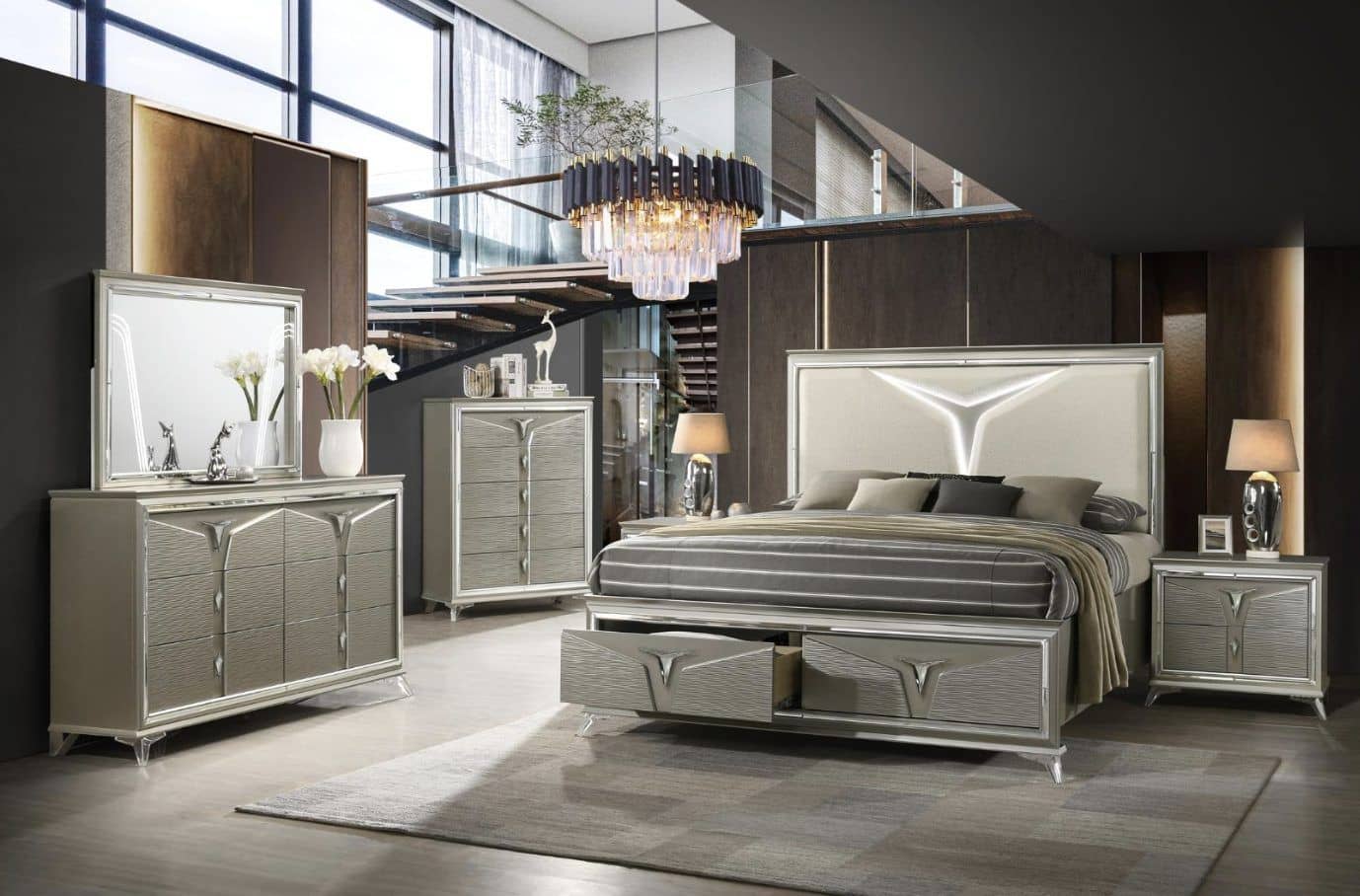 Samantha — Bed Set | Trendz Furniture
