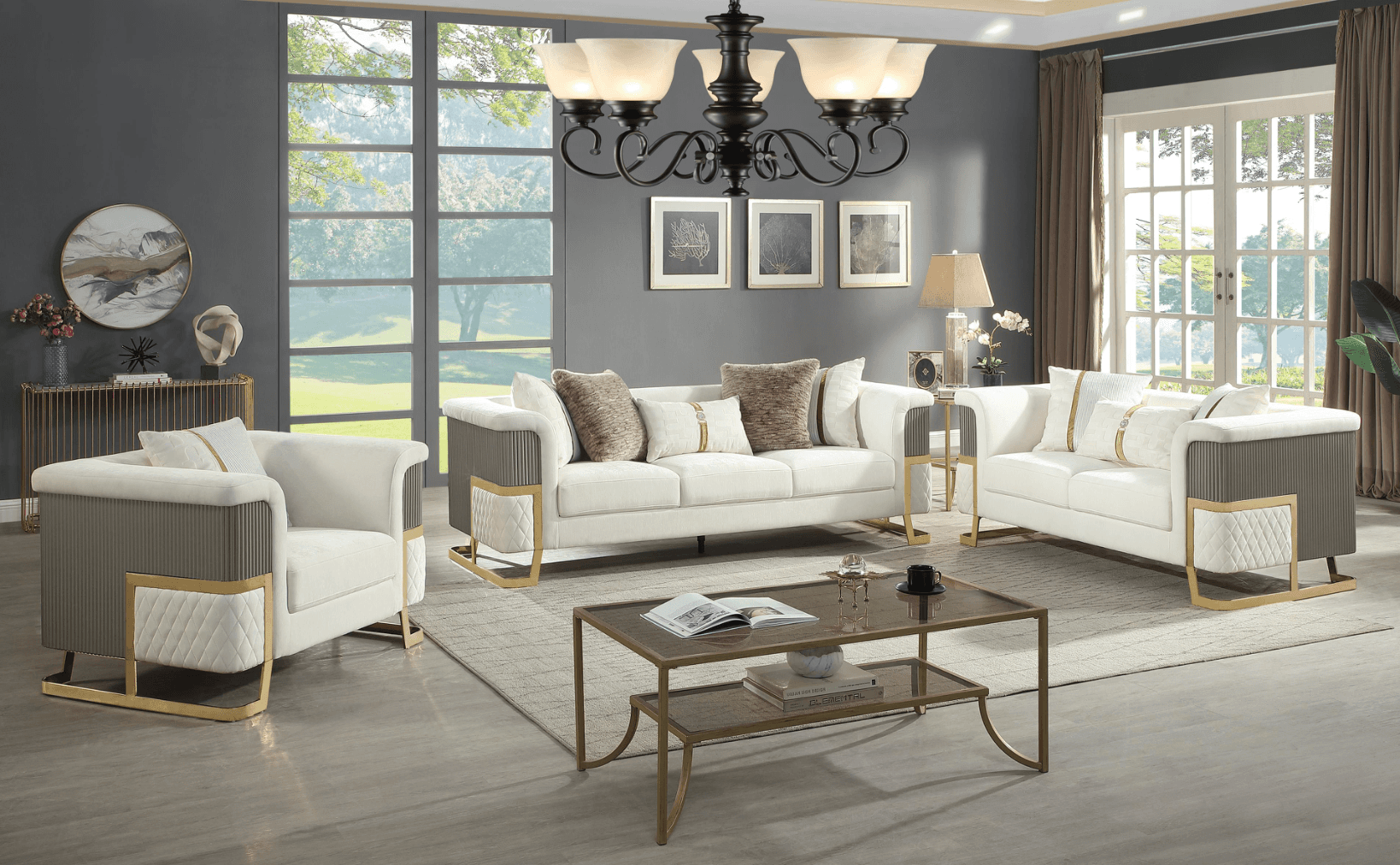 Malibu Velvet Sofa — Sofa | Trendz Furniture