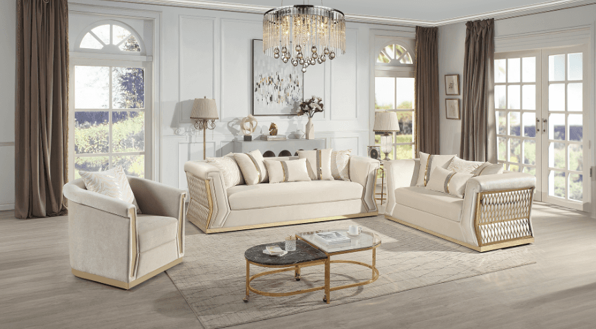 Blaise Velvet Sofa — Sofa | Trendz Furniture