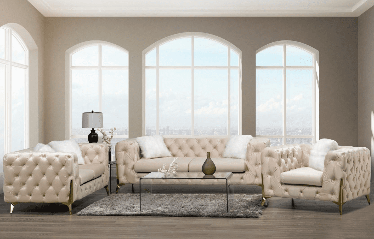 Freemont Velvet Sofa — Sofa | Trendz Furniture