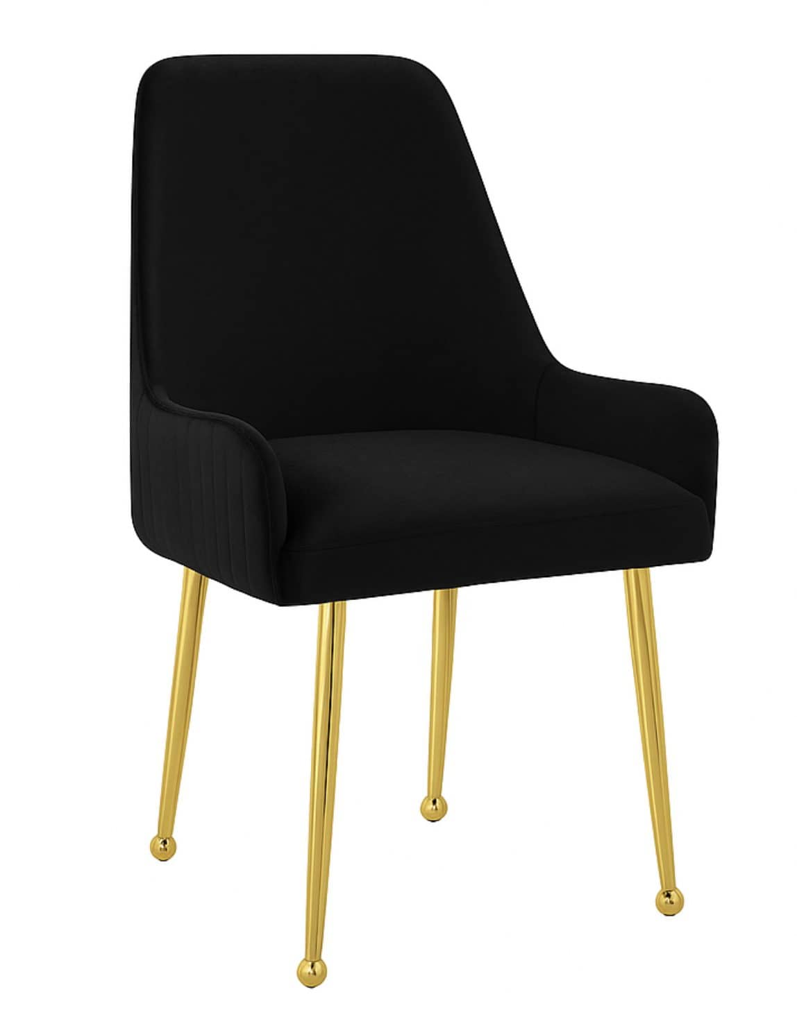Jade Gold Legs - Black — Dining Chair | Trendz Furniture