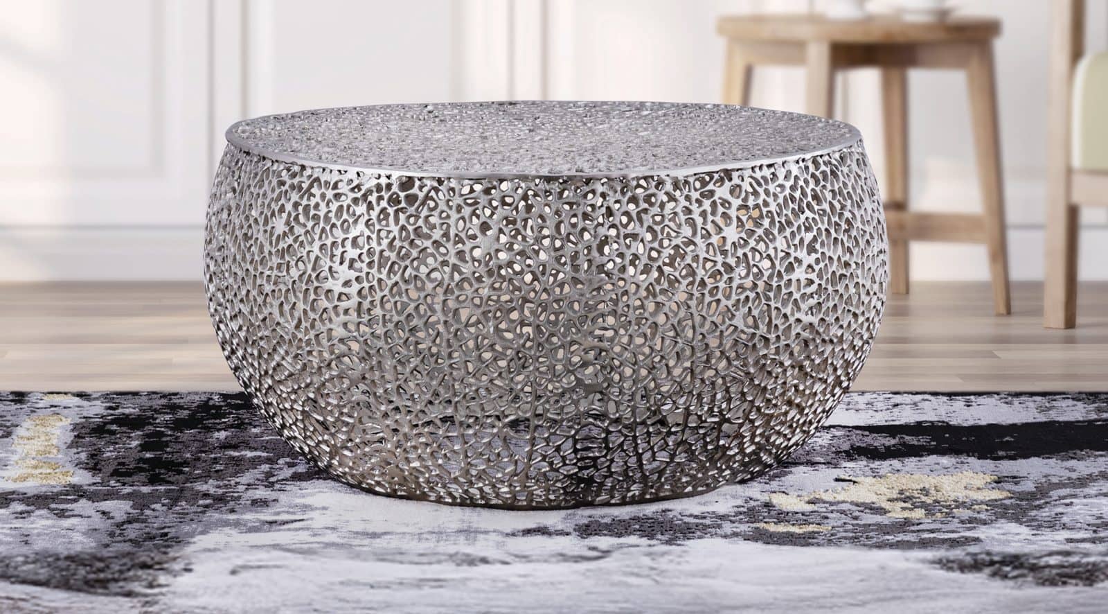 35- Silver — Coffee Table | Trendz Furniture
