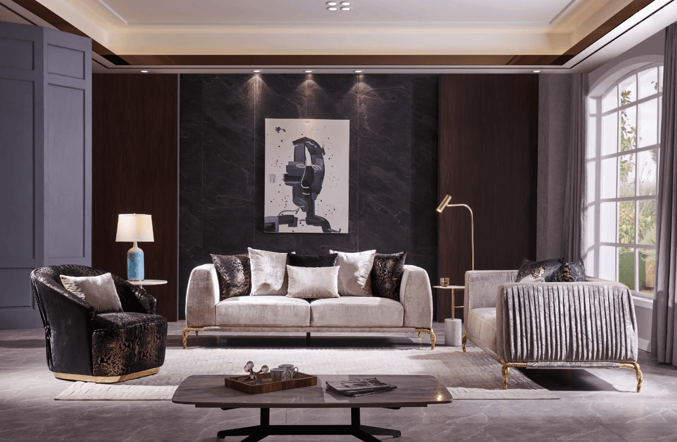 Majestic Velvet Sofa — Sofa | Trendz Furniture