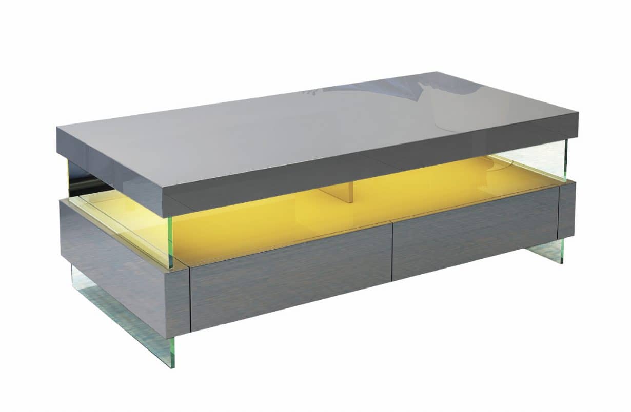 Ria Grey — Coffee Table | Trendz Furniture