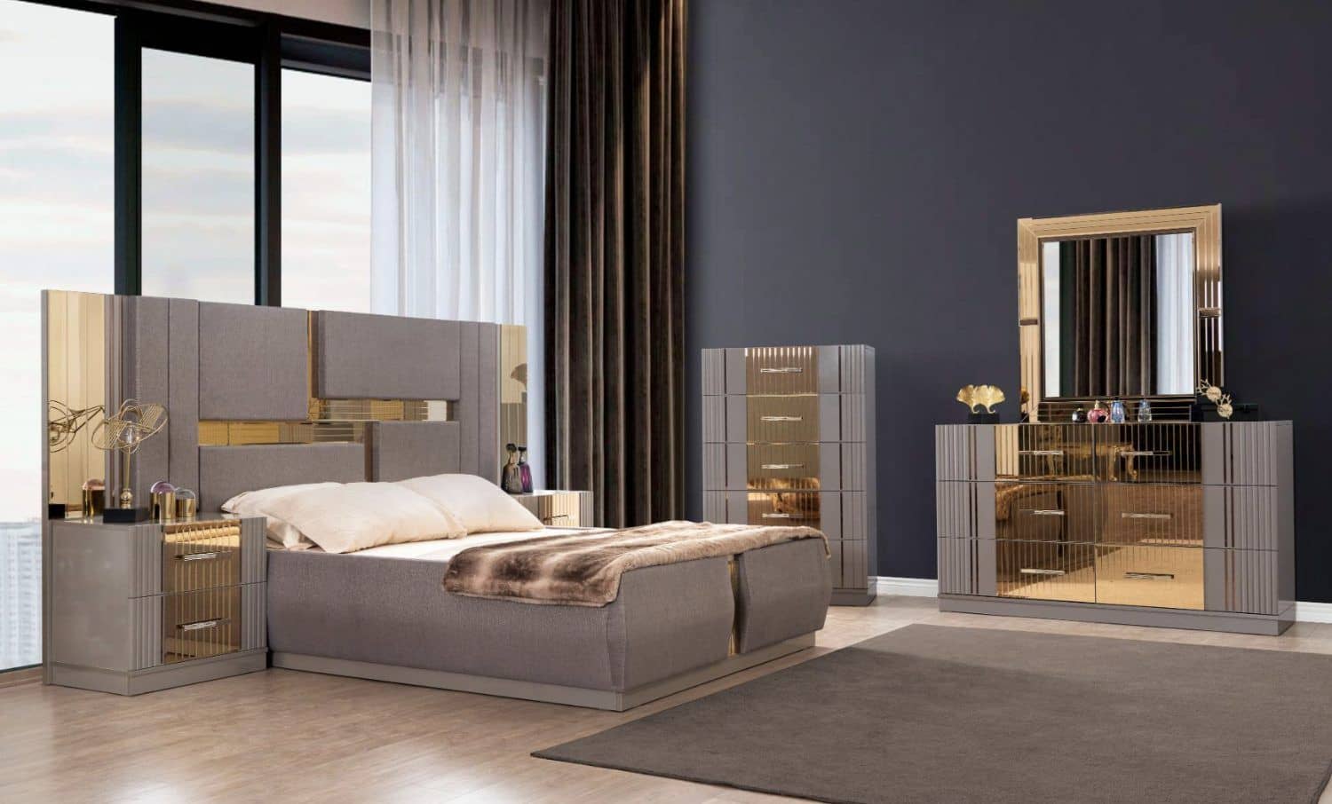 Lorenzo — Bed Set | Trendz Furniture